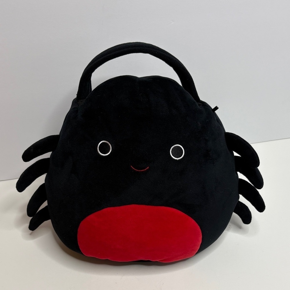 Squishmallows Bella the Spider Halloween Treat Pail Plushie